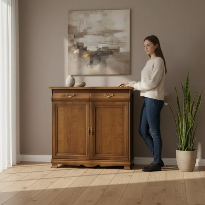 Kommoden Anrichtschaf Mobiliar Schaf Kommode am Wunnzëmmer Grupp Holz