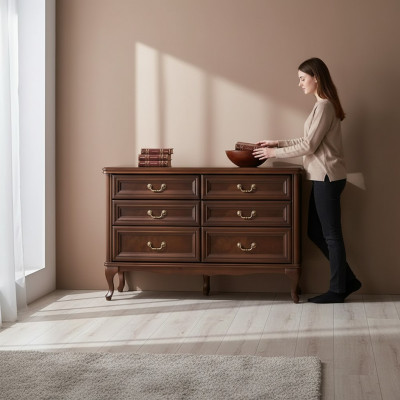 Kommodenkëschten Holzkommoden Design Schaf Klassesch Miwwelen Sideboard