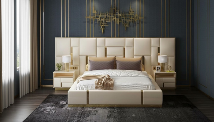 Komplett Schlofkummer Miwwel Set 3 Stéck Design Miwwel Nuetsdëscher Better