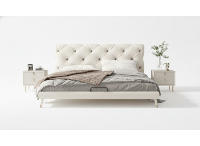 Moderne Bett Luxus Schlofkummer Better Stil Bettrahmen Miwwelen Ariichtung