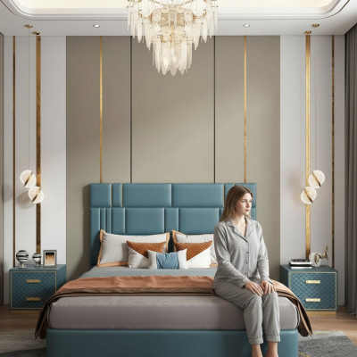 Luxus Schlofkummer Bett Design Polster Duebel Hotel Better Miwwelen 180x200