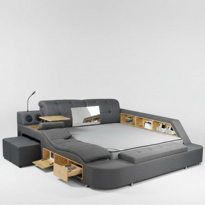 Multifunktion Bett Duebelbetter Modern 180x200cm Better Schlofzëmmer