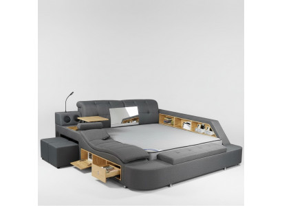 Multifunktion Bett Duebelbetter Modern 180x200cm Better Schlofzëmmer