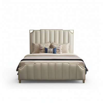 Bett Design Duebelbett Luxus Better Polster Schlofzëmmer Miwwelen 180x200