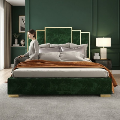 Design Bett Textil Luxus Better Modernen Hotel Gestell Schlofzëmmer 180x200