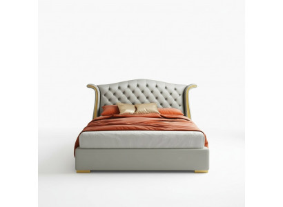 Luxusbett Lieder Better 180x200 Schlofzëmmer Ligen Regal Chesterfield