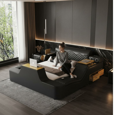 Duebel Luxus Liederbett Massage Këssen Better Modern Hotel Bluetooth
