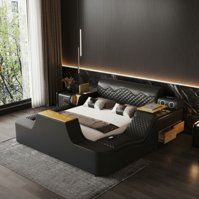 Duebel Luxus Liederbett Massage Këssen Better Modern Hotel Bluetooth