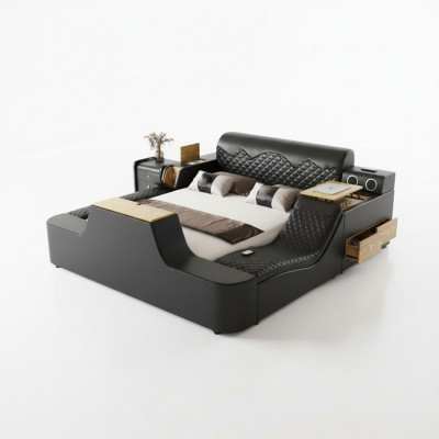 Duebel Luxus Liederbett Massage Këssen Better Modern Hotel Bluetooth