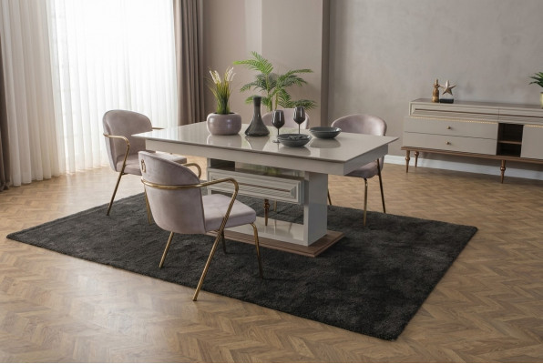Iesszëmmerdësch Iessdësch Dëscher Modern Iesszëmmer Designer Nei Beige
