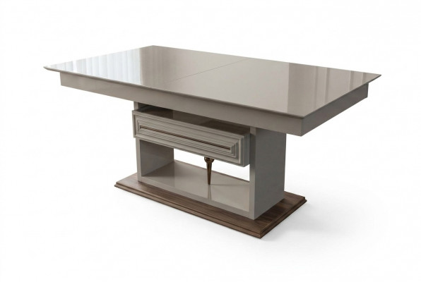 Iesszëmmerdësch Iessdësch Dëscher Modern Iesszëmmer Designer Nei Beige