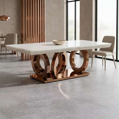 Metall Couchtisch Sofa Dësch Niewendësch Reckteckeg Couchtischen
