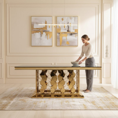 Iesszëmmerdësch Iessdësch Dëscher Modern Iesszëmmer Designer Miwwelen Iessdësch Dësch