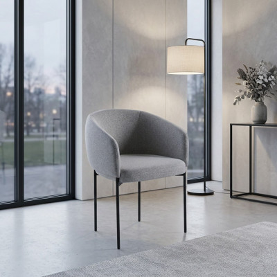 Groue Fauteuil mat Armleef Designer Eenzelstull Wunnzëmmer Still