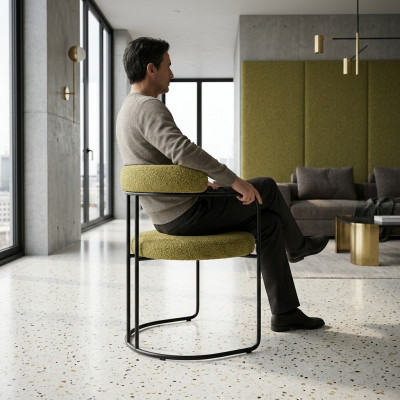 Designer Grénge Polstersëtz Wunnzëmmer Still Einsëtzer Stilvoll Miwwelen
