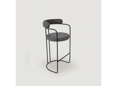 Groe Léiwe Edelstahl Barhocker Designer Bar Miwwel Stull Hocker Gestell