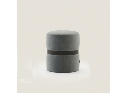 Moderner grousse-graue Hocker Luxus Bäistehocker Schlofkummer Miwwelen Stil Neit