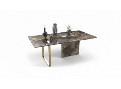 Designer Luxus Iessdësch Edelstol Dësch Iesszëmmer Holz Miwwelen Dëscher Nei