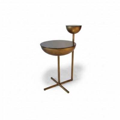 Modern Niewentisch Mat Glasplack Designer Ronnen Dësch Stil
