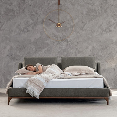Better Schlofzëmmer Schwaarz Luxus Design Polsterbett Designer Miwwelen Nei