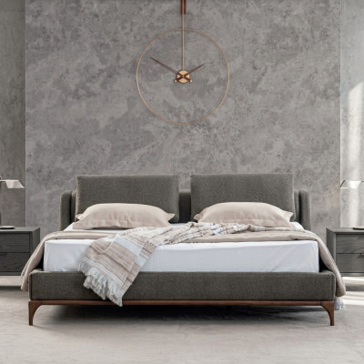 Better Schlofzëmmer Schwaarz Luxus Design Polsterbett Designer Miwwelen Nei