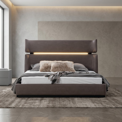 Schlofzëmmer Luxus Bett Modern stilvoll Modern Bett gro 180x200