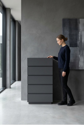 Kommod Schlafzëmmer Holz Gro Modern designe Kommoden Sideboard Miwwelen
