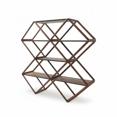 Bicher Regal Klassesch Holz Regaler Schaf Büro Ariichtung Design Ariichtung