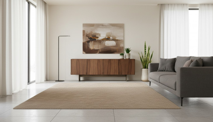 Design-Konsole Wunnzëmmer Holz Luxus-Konsolen Braun Kommode Sideboard