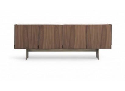 Design-Konsole Wunnzëmmer Holz Luxus-Konsolen Braun Kommode Sideboard