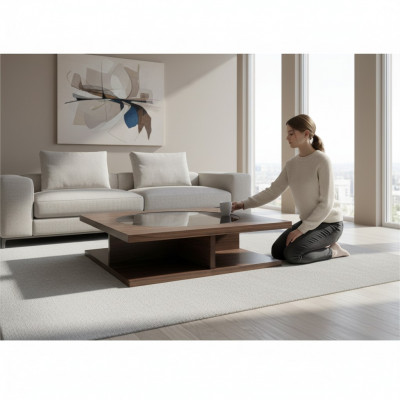 Iessdësch Braun Iesszëmmer Dëscher Modern Luxus Dësch Elegant Design
