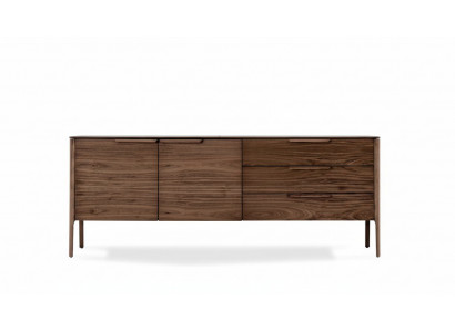 Sideboard Design Beige Luxus Iesszëmmer Set Kommode mat Holz Sideboards