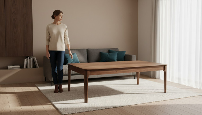 Modernen Dësch fir Wunnzëmmer Luxus Design Dëscher Miwwelen