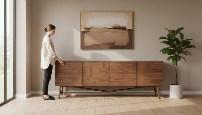 Modern Iesszëmmer Buffeten Luxus Designen Holz Buffeten Kommoden