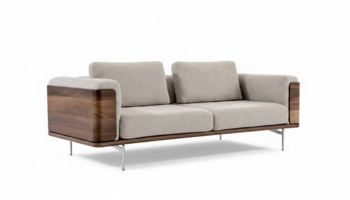 Design Sofa fir Wunnzëmmer Modern Faarf Drésëtzeger Couchen Miwwelen