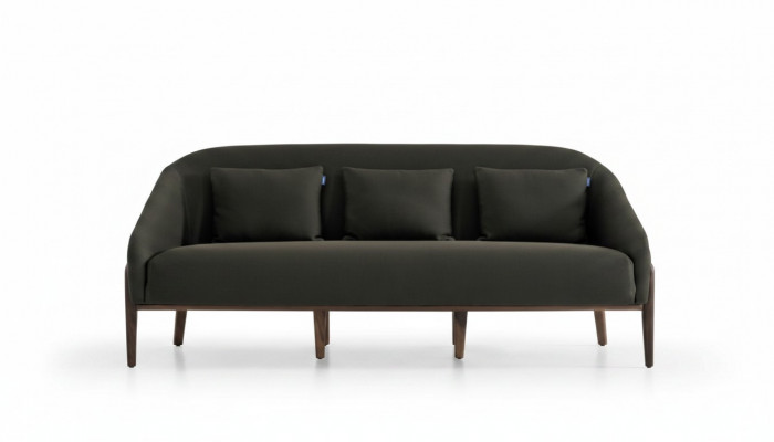Sofa fir Wunnzëmmer Luxus Modernen Design mat Armleenen Miwwel Sofen