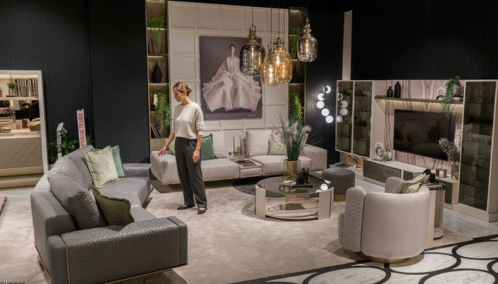Sofagarnituren Wunnzëmmer 4+1+1 Set Sofagarnitur Modernen Design Miwwelen