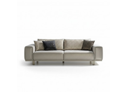 Luxus Miwwel Canapé 2 Sëtzer Wunnzëmmer Canapé Design Zweisëtzer Canapéën