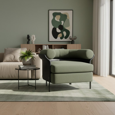 Samtsëtzfauteuil Armlehnstull Kichenstull Polstersëtz Polsterstull modern