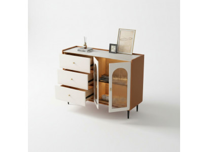 Modern Holz Kommode Wäiss Sideboard Low Boards Schieferschaf Wohnzëmmerkabinett Neit