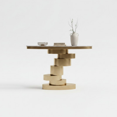 Konsolendësch Designer Holz Dësch Konsol Konsolendëscher Konsol Miwwelen