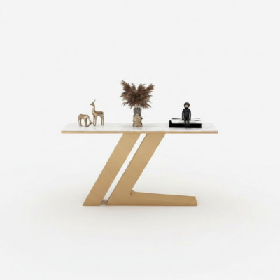 Modern Konsolendësch Design Holz Dësch Konsol Konsolendëscher Säitendësch
