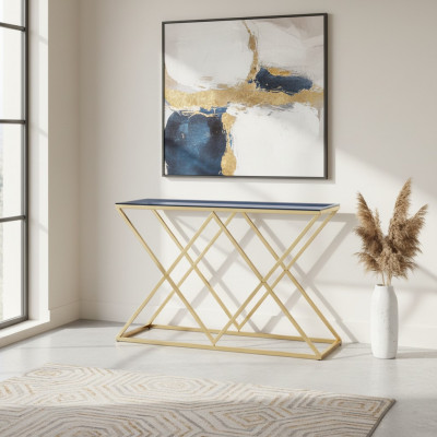 Konsolendësch Designer Dësch Uewenraimdësch Luxus Miwwelen Niewendësch