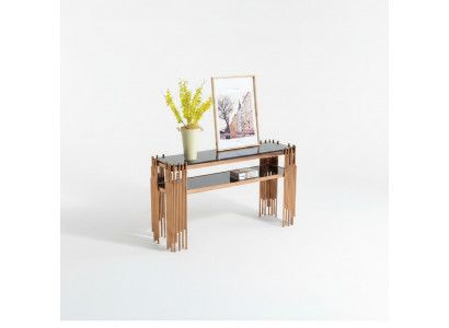 Wunnzëmmer Konsolendësch Sideboard Konsol Kommode Anrichte Mauer Dësch