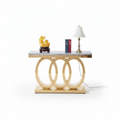 Konsolendësch Wunnzëmmer Dëscher Konsole Modern Designer Sideboard Nei