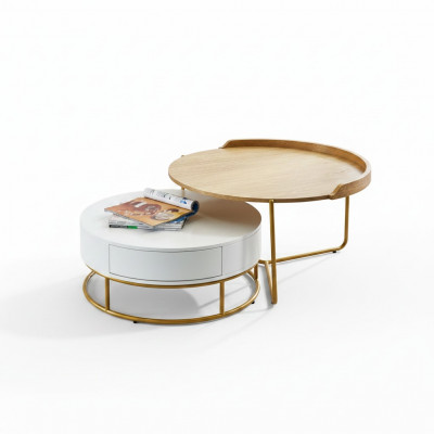 Couchtisch Dësch Niewendësch Kaffisdësch Couchtisch Luxus Holz Modern