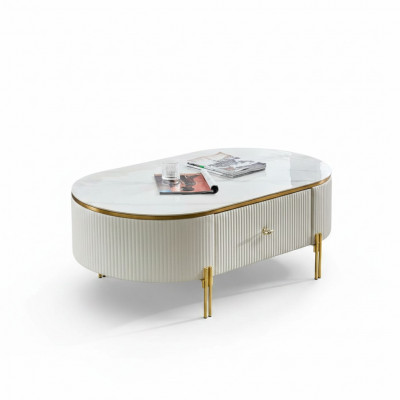 Luxus Modernen Couchtisch Dësch Design Kaffisdësch Wunnzëmmer Niewendësch