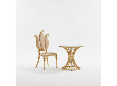 Dësch Iessdësch Modern Niewendësch Design Wunnzëmmer Holz Ariichtung