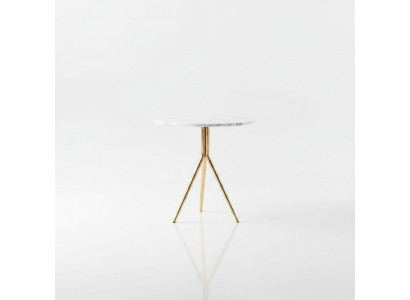 Ronne Kaffisdësch Couchdësch Niewendësch Designer Dësch Wunnzëmmer