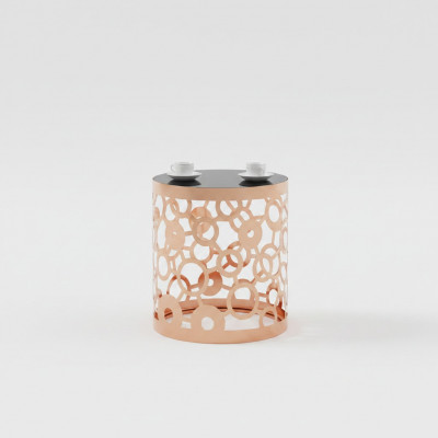 Canapé Dësch Kaffisdësch Niewendësch Designer Dësch Edelstol Gold Neien